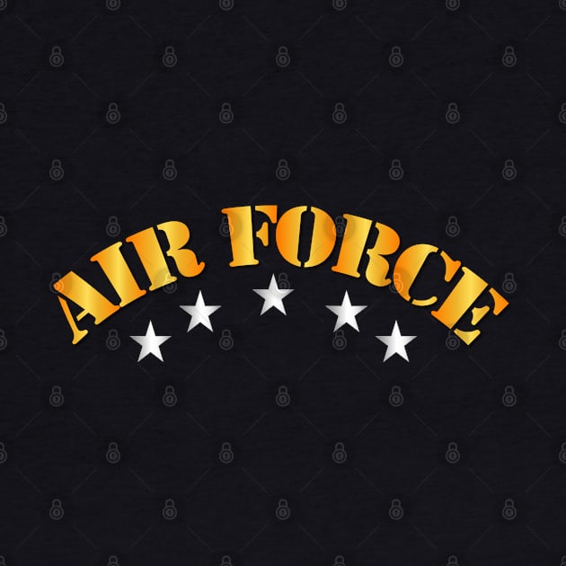 Air Force - Air Force w Silver Stars by twix123844